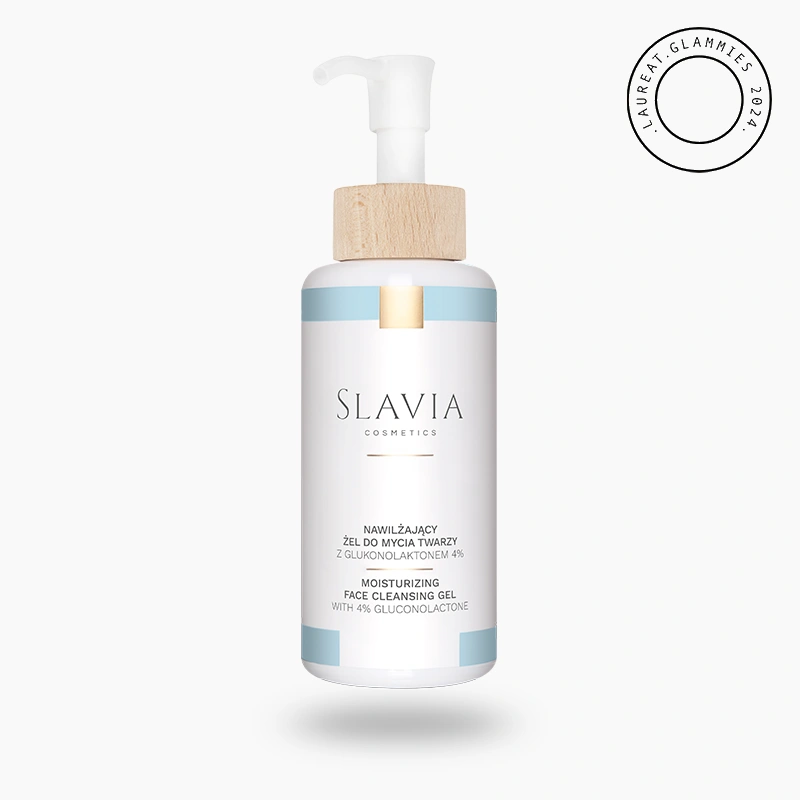Nawilżający żel do mycia twarzy z 4% glukonolaktonem - 150 ml