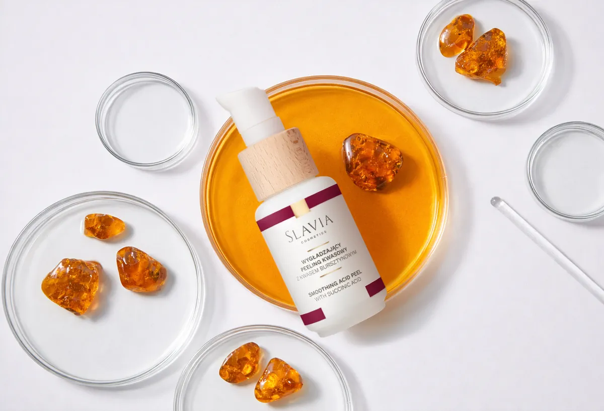 Wygładzający peeling kwasowy z kwasem bursztynowym - 30 ml 