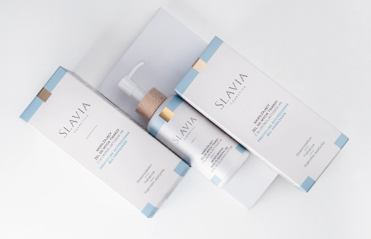 Nawilżający żel z glukonolaktonem