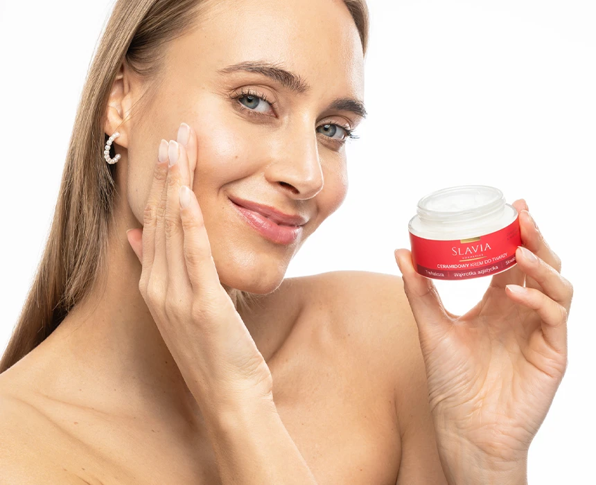 Ceramidowy krem do twarzy Slavia Cosmetics
