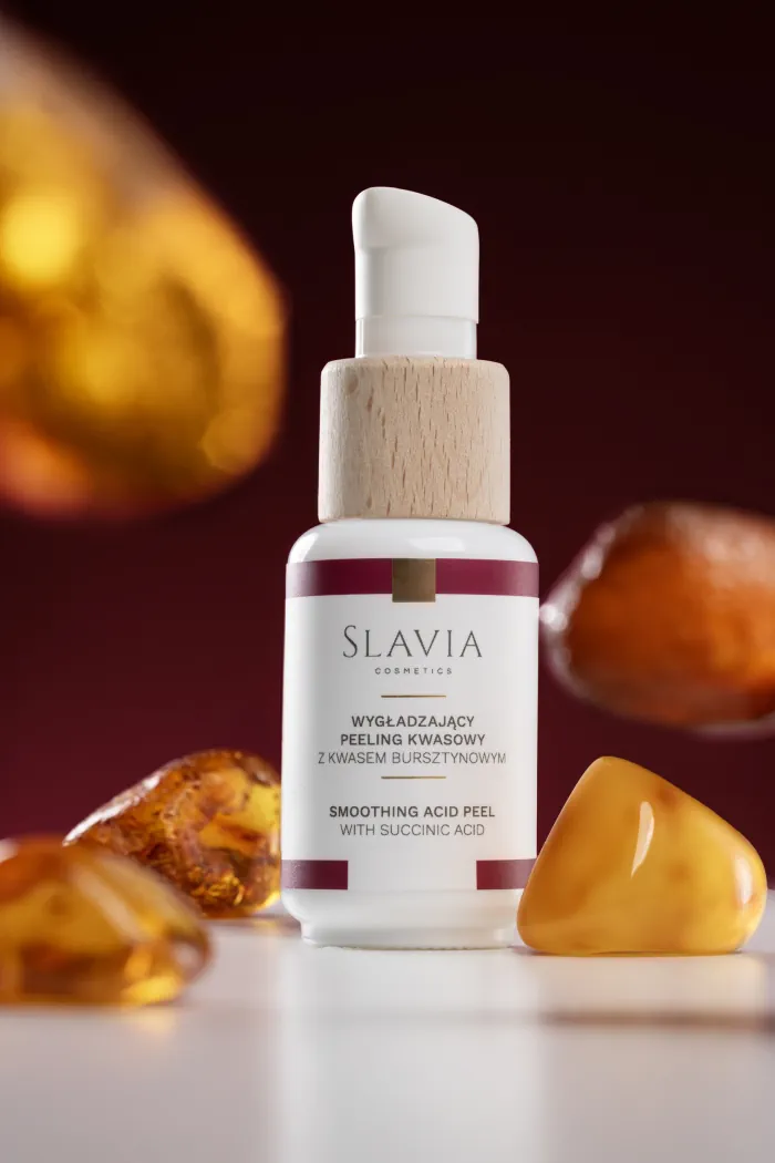 Wygładzający peeling kwasowy Slavia Cosmetics